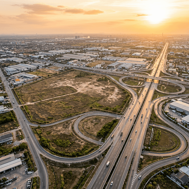 Aerial overview of Ratchaphruek Nexus